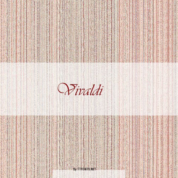 English Vivaldi Font Free Download